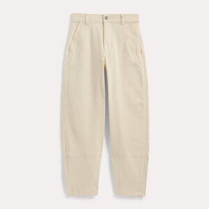 Everlane Utility Barrel Pant | Bone | 4 Tall